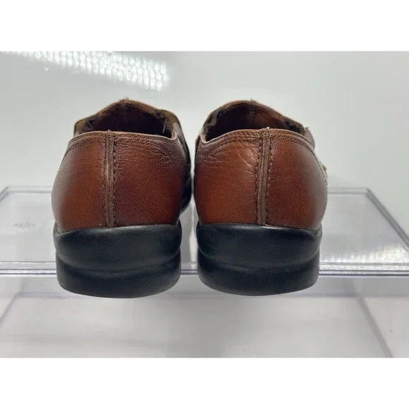 Footprints Birkenstocks Women's Comfort Shoes Size EU 36 US 5/5.5 Brown Slip Ons - Picture 6 of 11